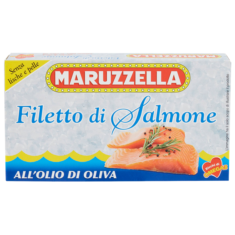 Maruzzella salmon fillets in olive oil