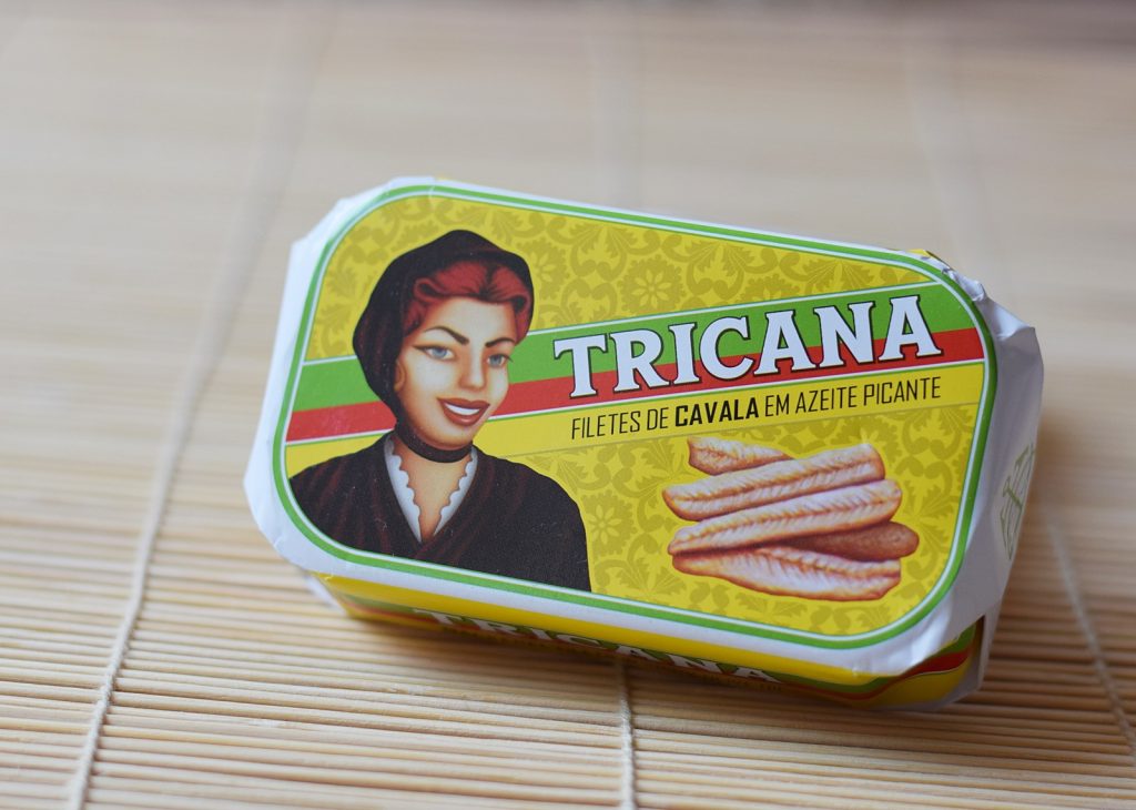 Tricana mackerel fillets in spiced olive oil, 120 g CannedFish