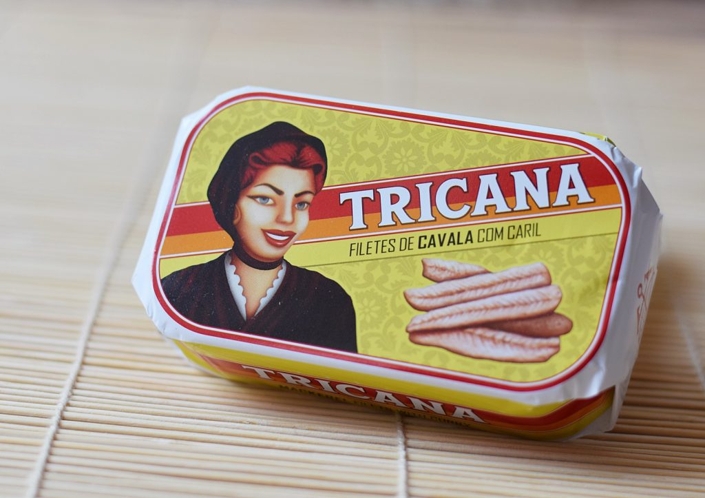 Tricana mackerel fillets in curry sauce, 120 g CannedFish