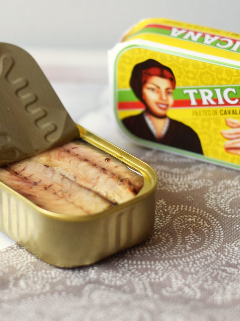 Tricana mackerel fillets in spiced olive oil, 120 g CannedFish