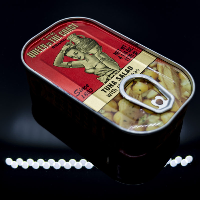 The Queen of the Coast tuna salad with chickpeas