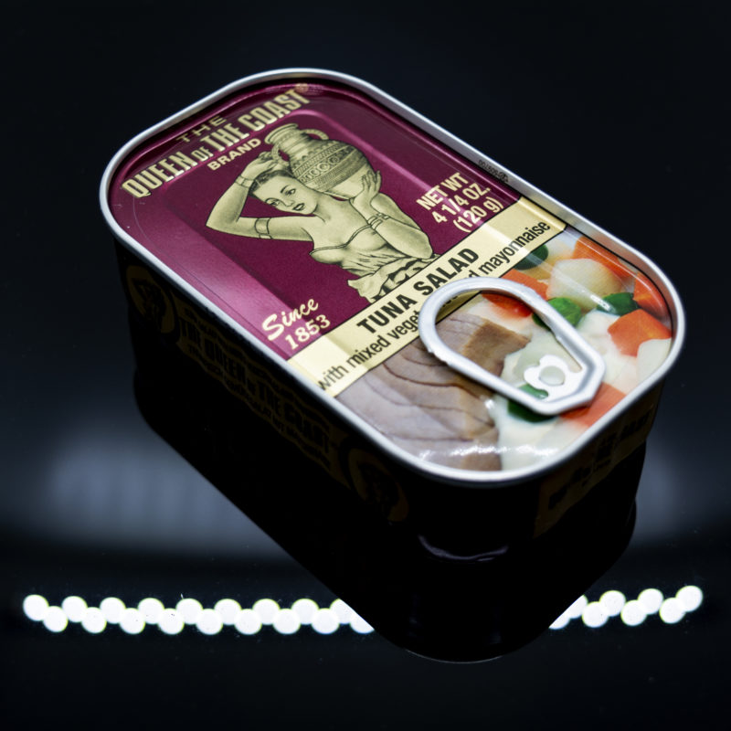 The Queen of the Coast tuna sald with vegetables and mayonnaise