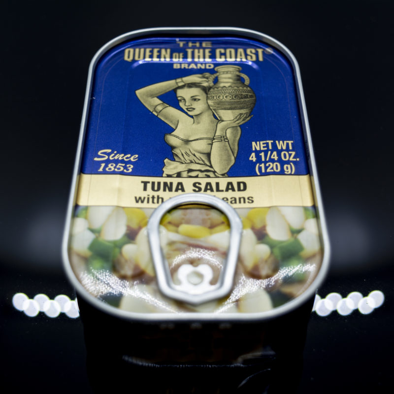 The Queen of the Coast tuna salad with white beans