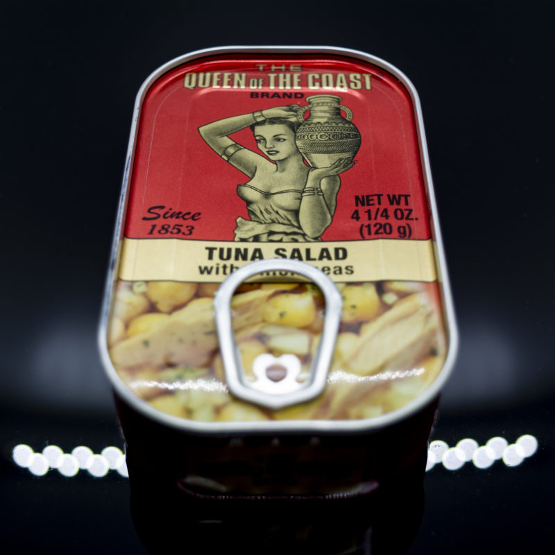 The Queen of the Coast tuna salad with chickpeas