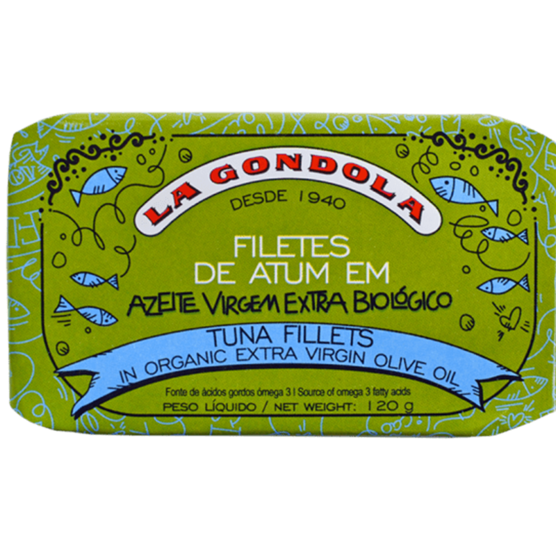 La Gondola tuna fillets in BIO olive oil