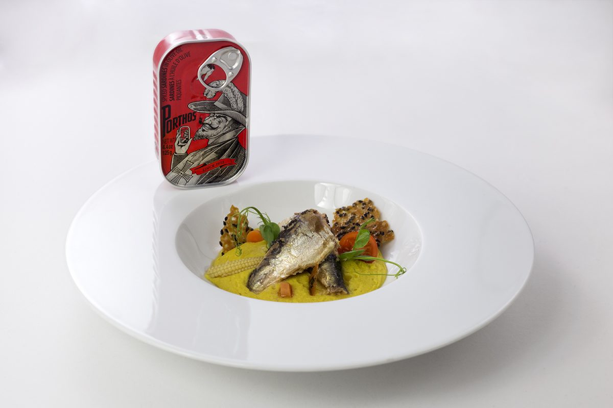 Porthos sardines in spiced olive oil, 125 g CannedFish
