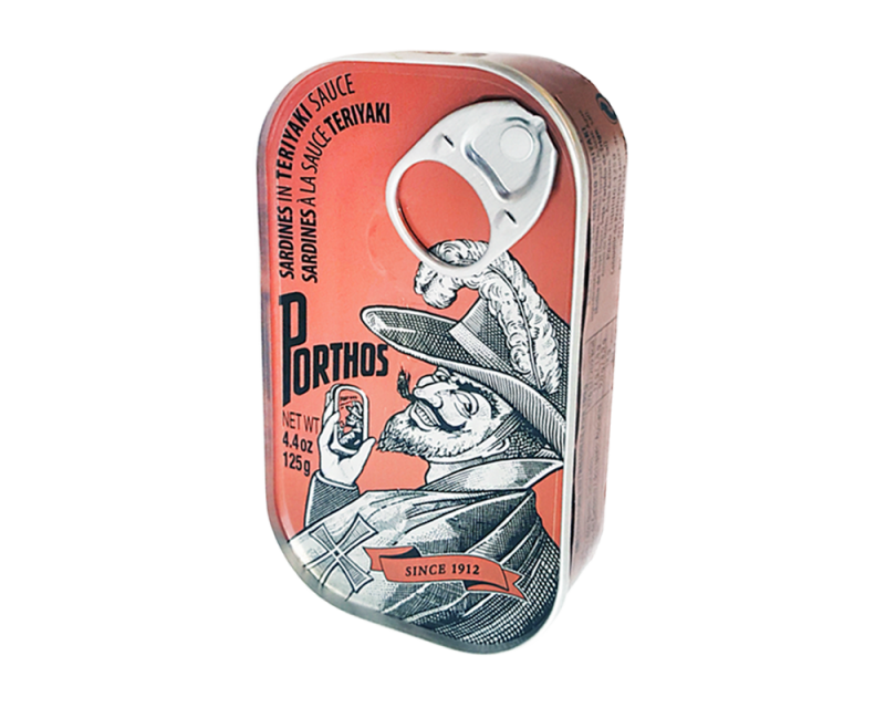 Porthos sardines in Teriyaki sauce