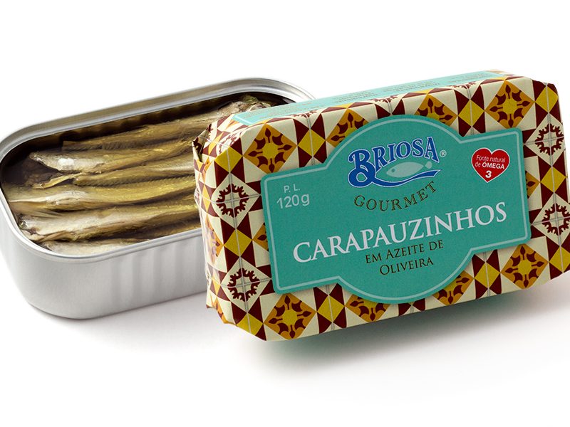 Díszdobozos halkonzerv válogatás - Briosa makréla olívaolajban, 120 g