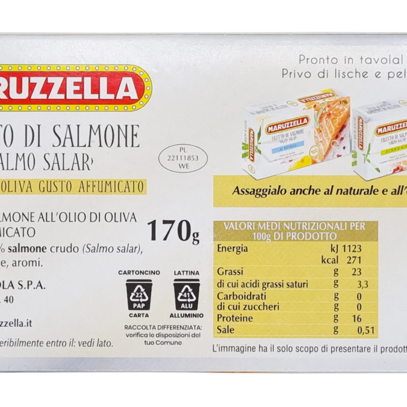 Maruzzella smoked salmon fillets