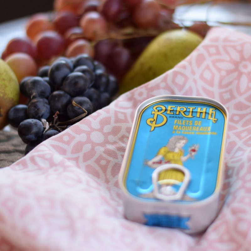 Berthe mustáros makréla