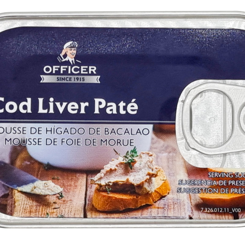 Bornholms Officer cod liver pâté, 115 g