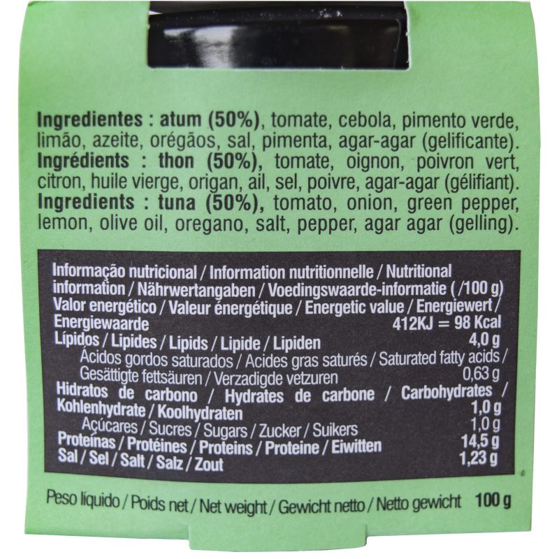 Saboreal tonhal tapas hagymával és citrommal