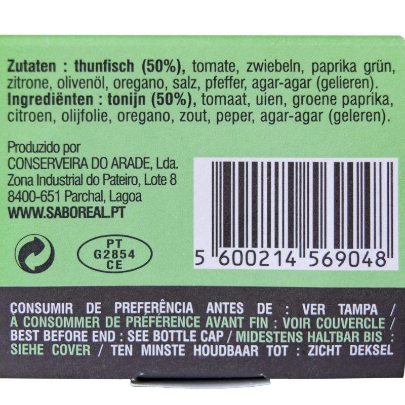 Saboreal tonhal tapas hagymával és citrommal