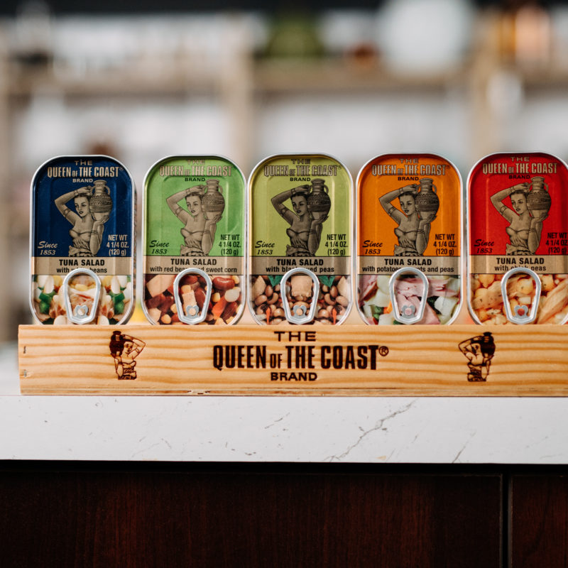 The Queen of the Coast tuna salad box