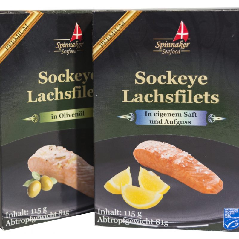 Spinnaker lazacfilé saját levében