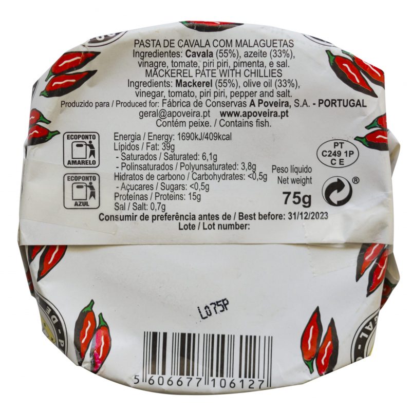 Minerva csípős makrélapástétom