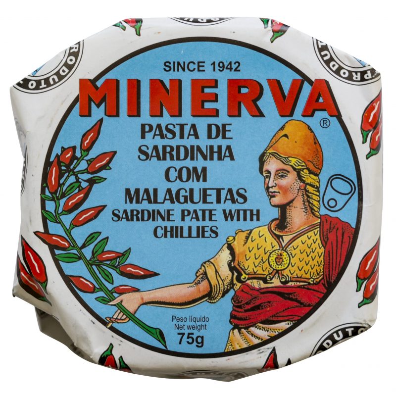 Minerva csípős szardíniapástétom