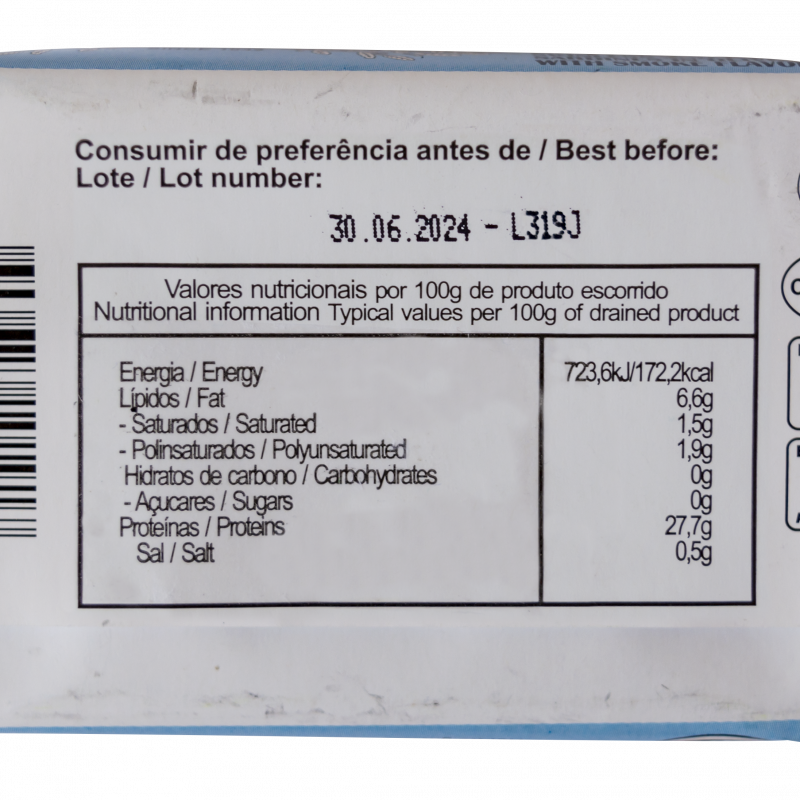 Minerva enyhĂ©n fĂĽstölt Ăzű szardĂnia filĂ© olĂvaolajban