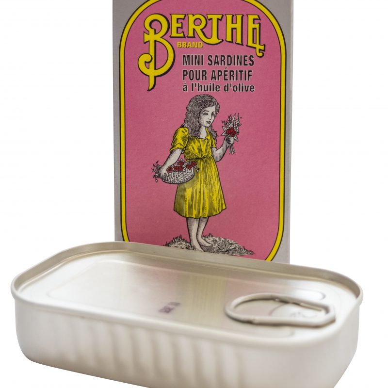 Berthe kis szardíniák olívaolajban