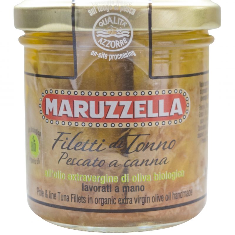 Maruzzella tuna fillets in extra virgin BIO olive oil