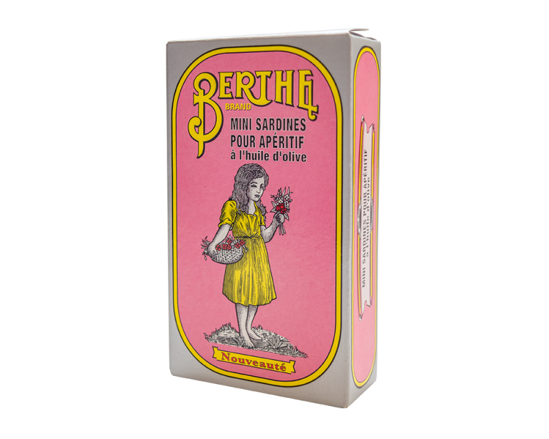 Berthe kis szardíniák olívaolajban