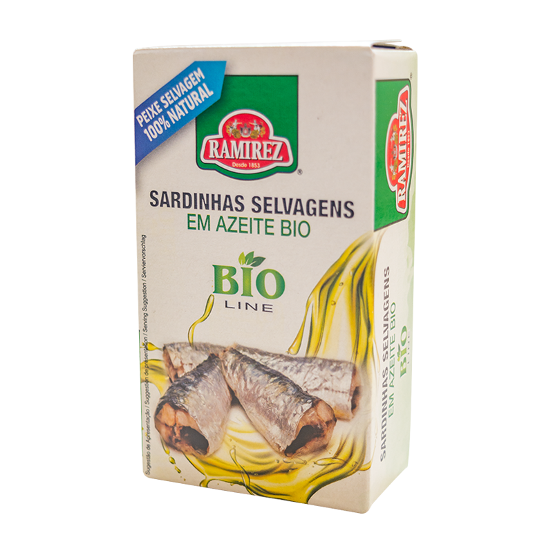 Ramirez wild sardines in extra virgin BIO olive oil