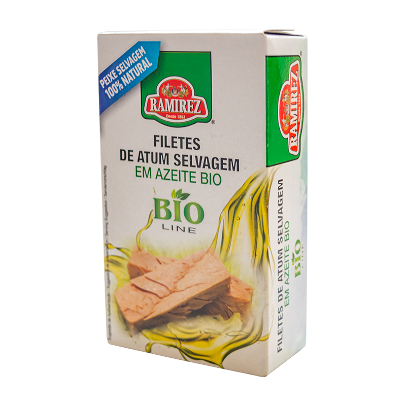 Ramirez wild tuna fillets in extra virgin BIO olive oil