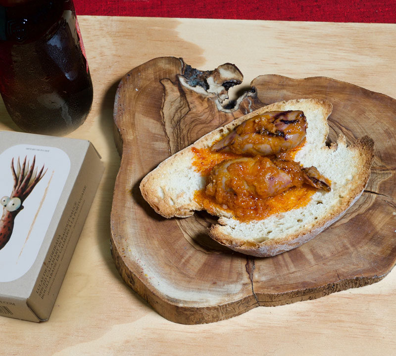 Jose Gourmet tintahal csípős Ragout mártásban