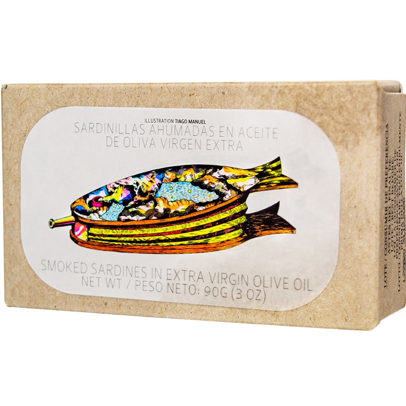 Jose Gourmet smoked small sardines in extra virgin olive oil
