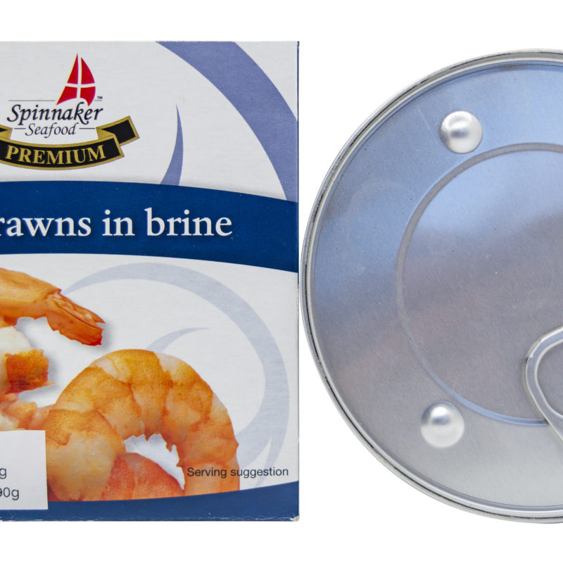 Spinnaker king prawns in brine