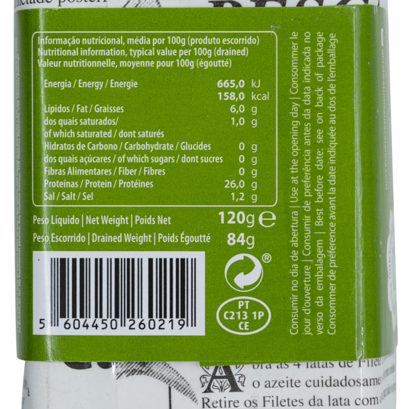 Santa Catarina Gourmet tuna fillets with