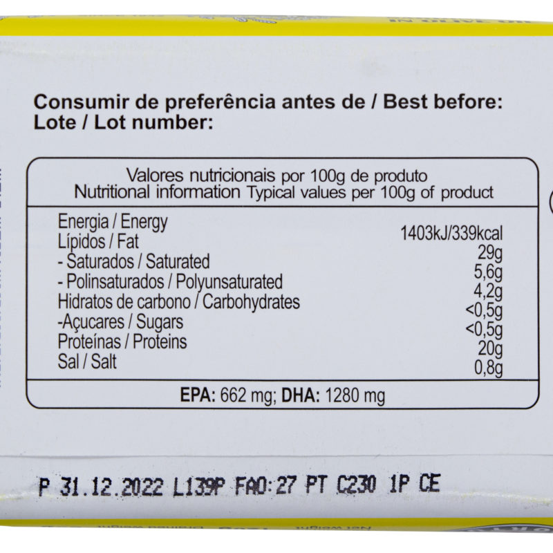 Minerva sardines in olive oil