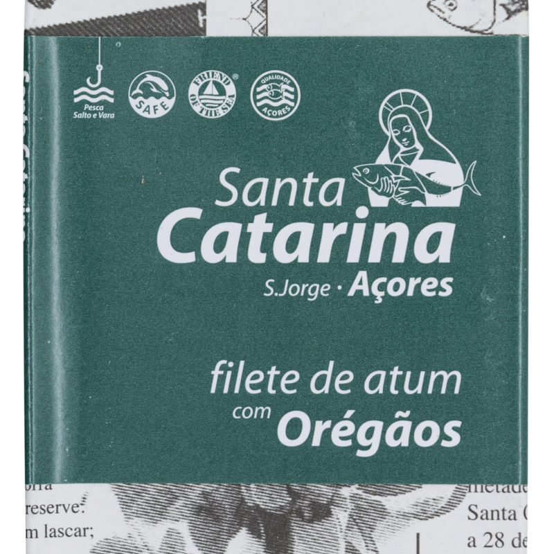 Santa Catarina Gourmet tuna fillets in olive oil with oregano