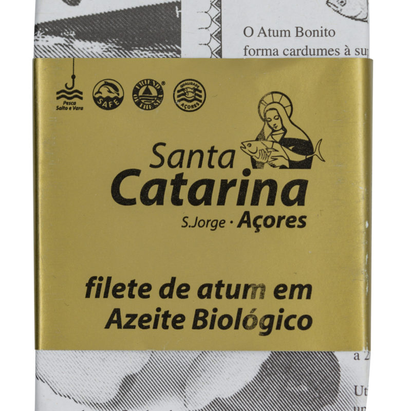 Santa Catarina Gourmet tuna fillets in BIO olive oil