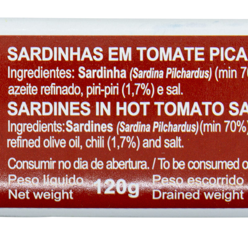 Minerva sardine in spiced tomato sauce