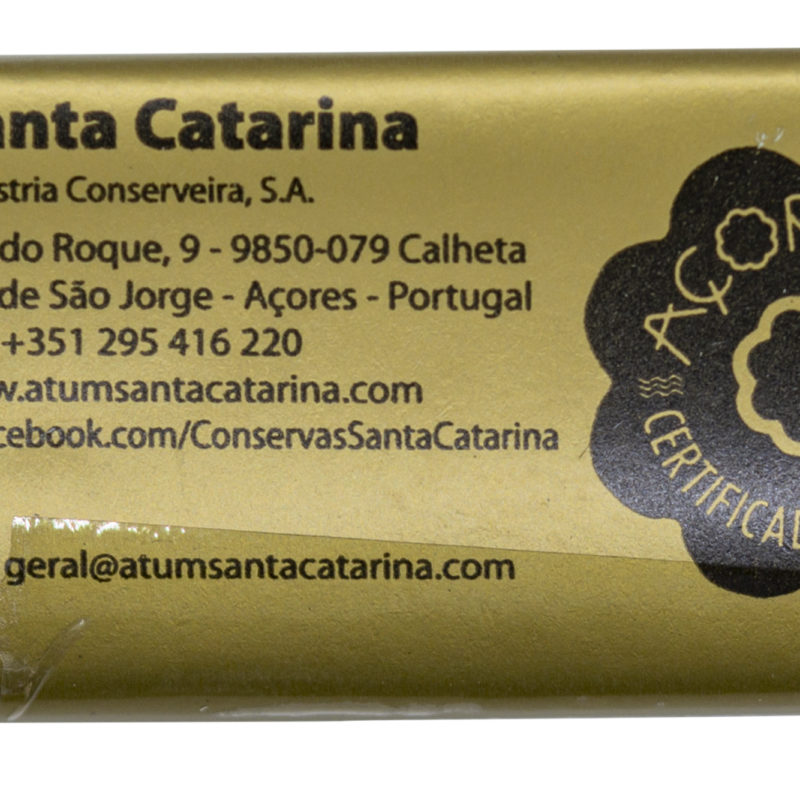 Santa Catarina Gourmet tuna fillets in BIO olive oil