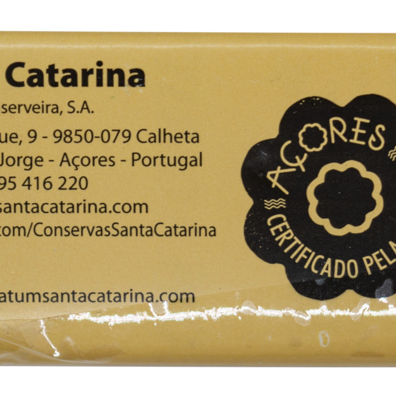 Santa Catarina Gourmet tuna fillets in olive oil with ginger