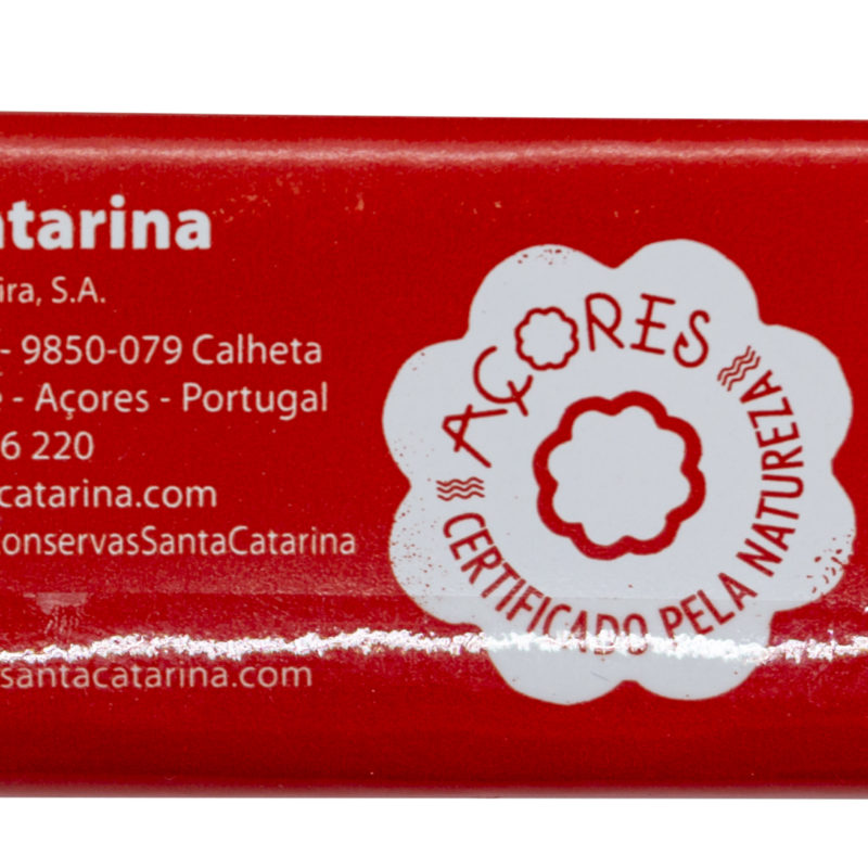 Santa Catarina Gourmet tuna fillets in olive oil with azorean pepper