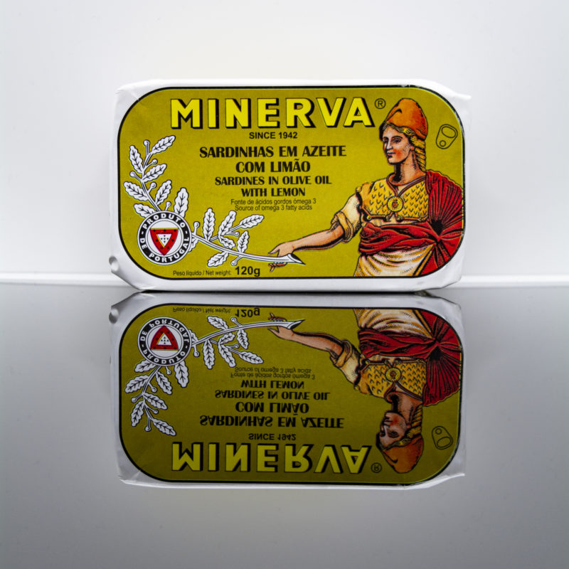 Minerva sardine in olive oil with lemon