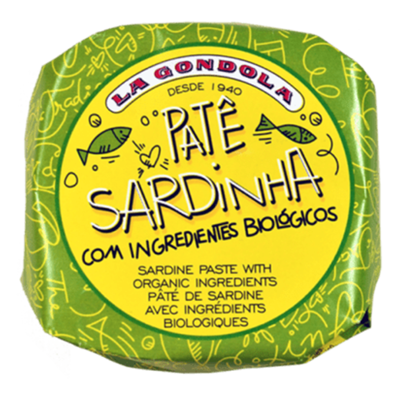 La Gondola BIO sardine pâté from organic ingredients