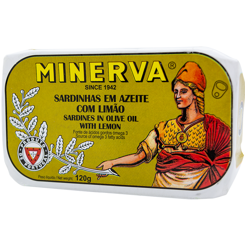 Minerva sardine in olive oil with lemon