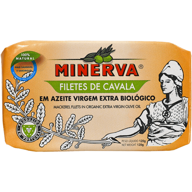 Minerva mackerel fillets in BIO extra virgin olive oil
