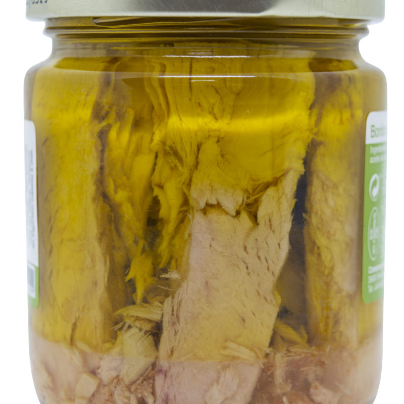 Arlequín Bonito del Norte tuna fillets in extra virgin BIO olive oil, 220 g