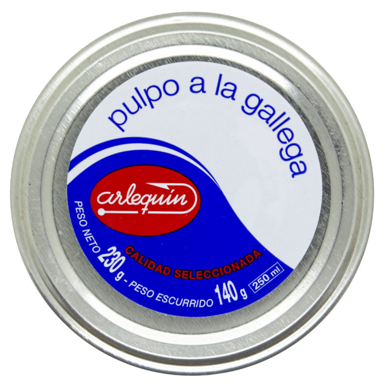 Arlequín octopus in galician sauce, 230 g