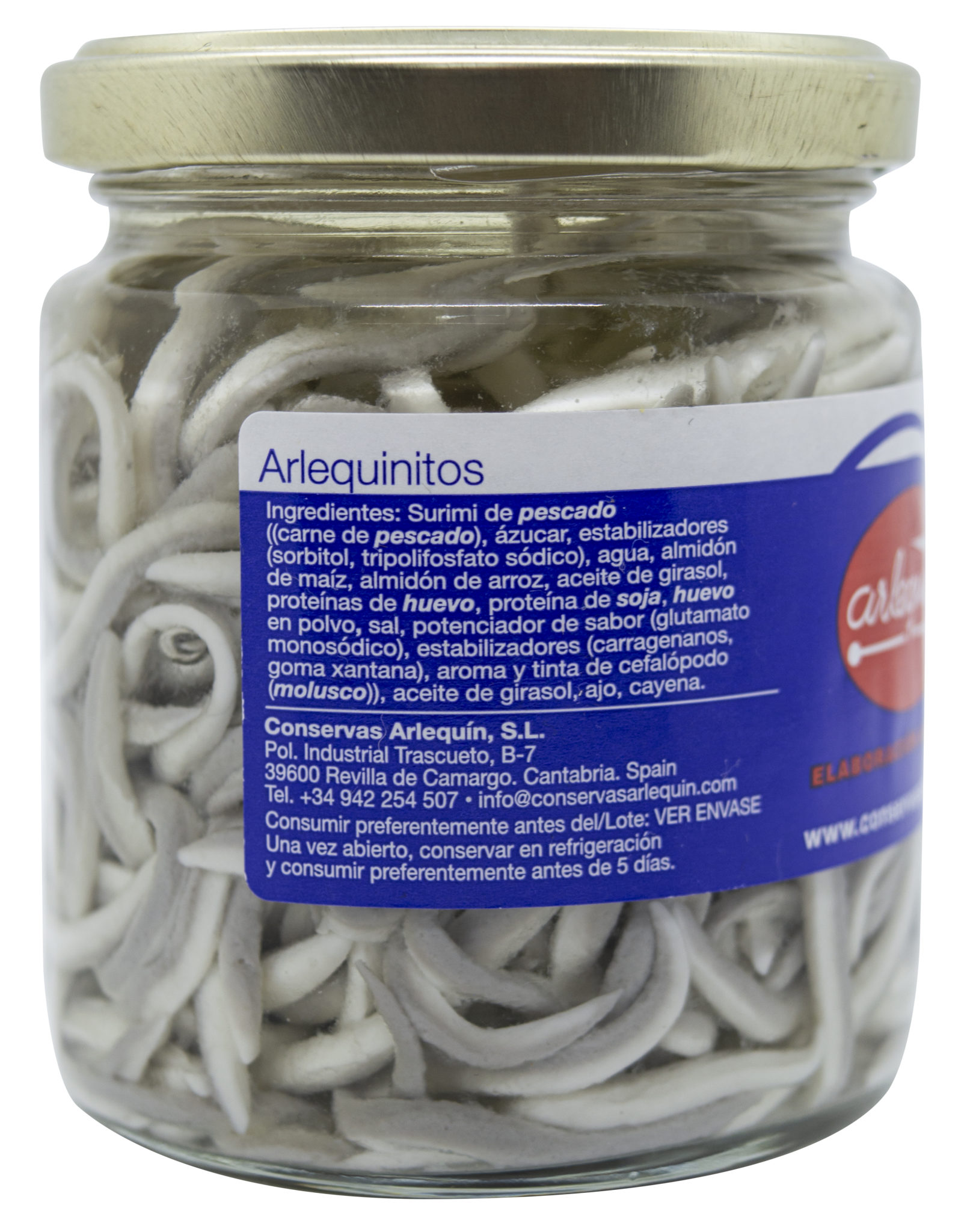 Arlequín surimi baby eels, 230 g CannedFish