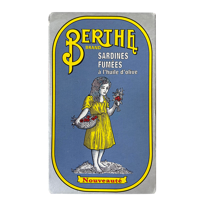 Berthe smoked sardines in olive oil, 125 g