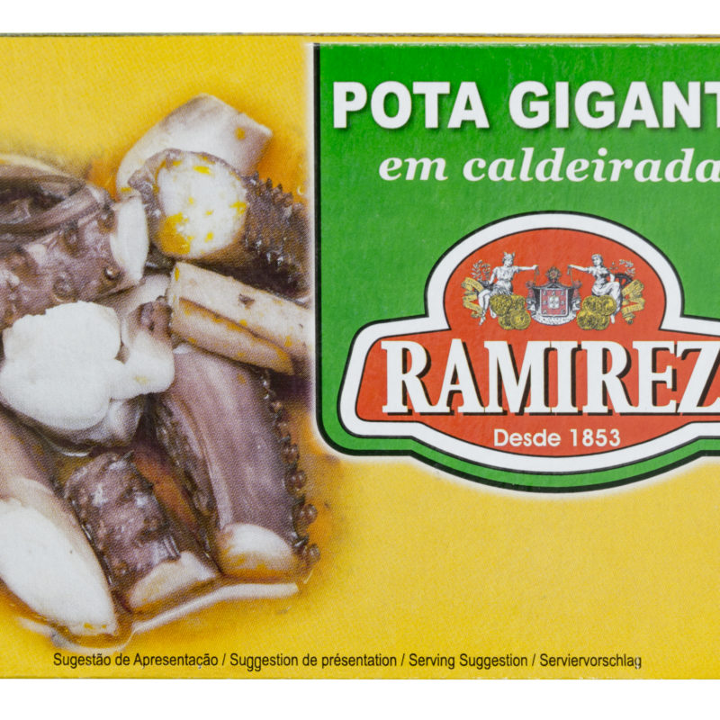 Ramirez giant squid with ragout sauce, 125 g