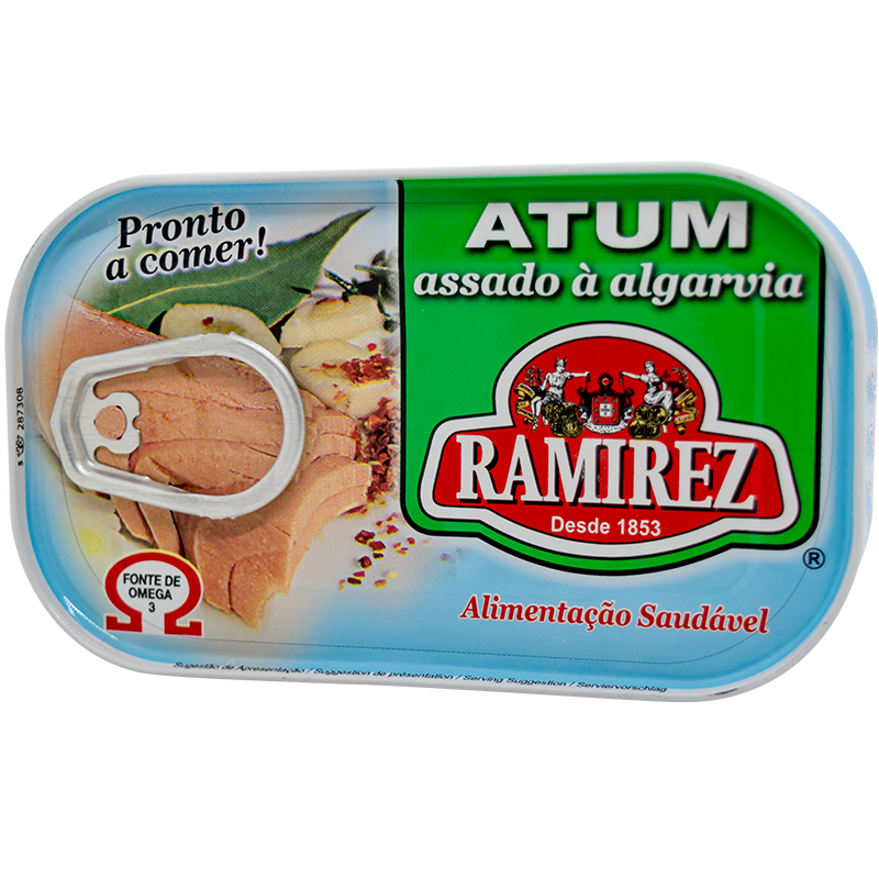 Ramirez Algarve type roasted wild tuna fillets, 120 g